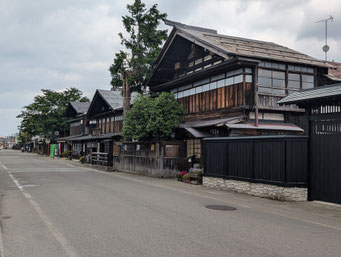 美しい増田の街並み