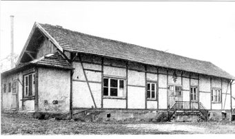 Die alte Turnhalle des Turnerbunds (1935-1975)