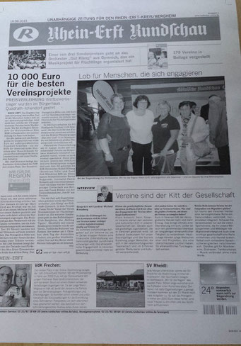 von links: Annette, Dagmar, Inge und Renate