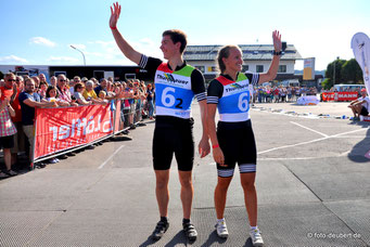 Justus Strelow und Julia Aurich
