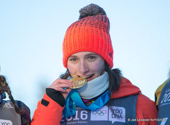 Gold für Juliane Frühwirt - Youth Olympic Games in Lillehammer