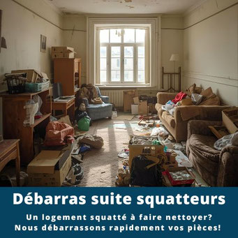debarras nettoyage logement squat lyon rhone