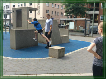Foto: Zur Verfügung gestellt vom Spunk Gelsenkirchern - Training im Carl Mosterts Park