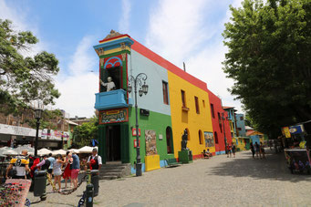 Buenos Aires: il Caminito al Quartiere La Boca