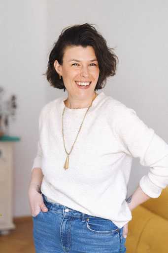 Porträt von Geld&Wert Coach Susanna Kubarth für Kreative und Selbstständige in Graz.
