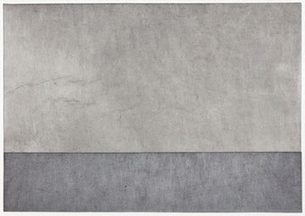 Joram von Below, gray scape, Collage, 14,8 x 21 cm, 2022, Kunst Malerei zeitgenössische Kunst Kempten Allgäu