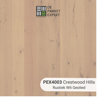 PEX4003 Crestwood Hills Rustiek Wit Geolied