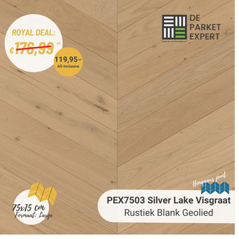 PEX7503H Silver Lake Rustiek Blank Geolied Hongaars Punt