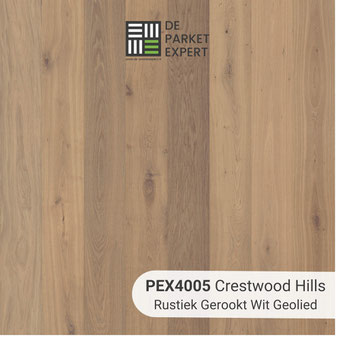 PEX4005 Crestwood Hills Rustiek Gerookt Wit Geolied