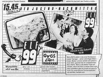 Ausschnitt aus der "FF Dabei" vom Dezember 1989.
