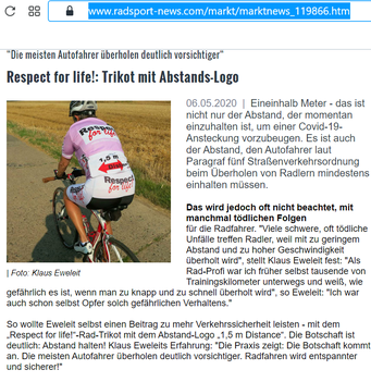 Artikel in www.rRadsport-news.com