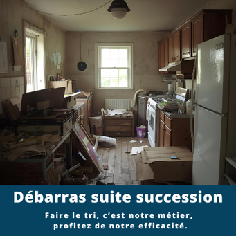 debarras maison suite succession lyon