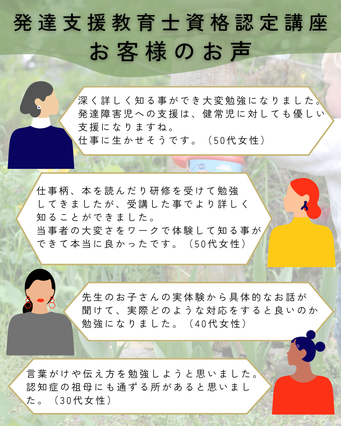 発達支援教育士　しのだあいこ
