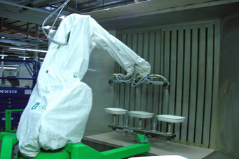Housse de protection pour robot de peinture sur mesure hdpr