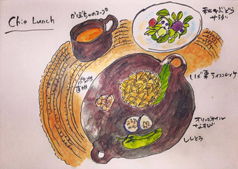 ちえさんのlunch (2013.9.22SUN )