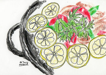 Many lemons make me happy.