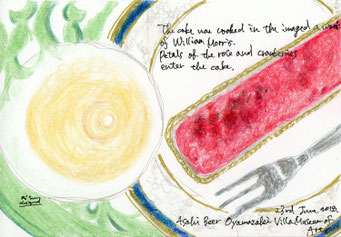 William Morris's cake