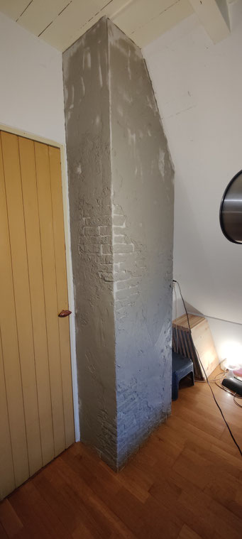 structuurlaag aangebracht