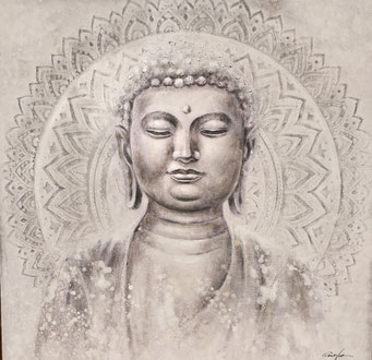 " Buddha " 100 x 100 cm, 269.-€