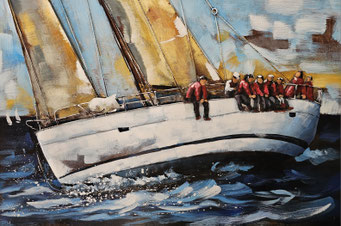 "Regatta III", Metallbild, 120x 80 cm, 349,-€