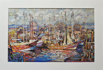 "Hafen" , A. Ignatkov, 50 x 70 cm, 399,-€