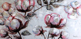 "Frühling", Leinwand Druck 120 x 80 cm, 129,-€