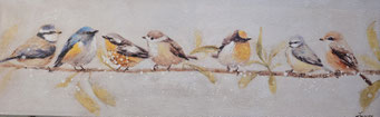 "Sieben auf einen Streich", 40x 120 cm, 169,-€