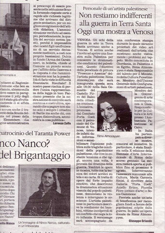 Il Quotidiano della Basilicata, 2 agosto 2014