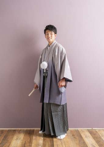 成人　羽織袴