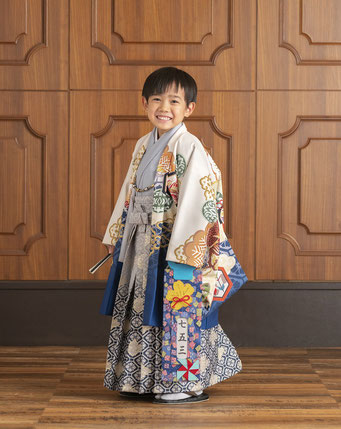 5歳　羽織袴