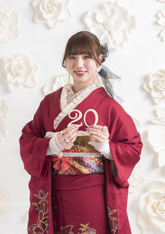 20歳のお祝い