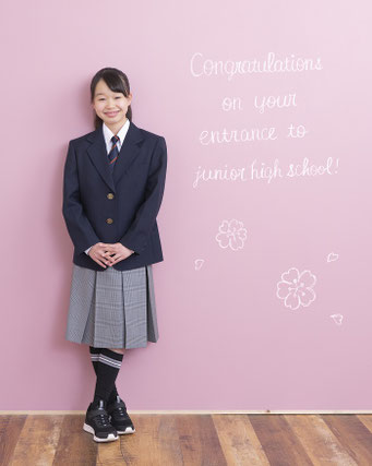 中学校入学　制服