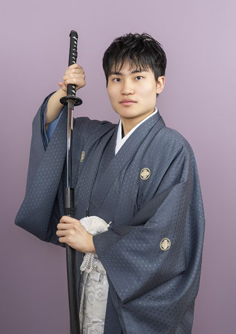 男子に人気の刀ショット