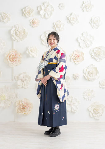 小学校卒業式　袴