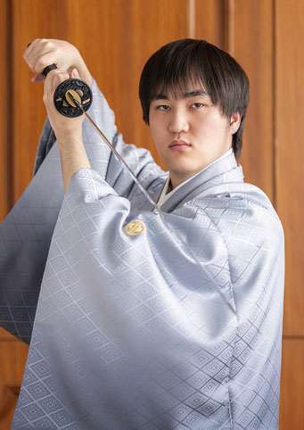 男子に人気の刀ショット