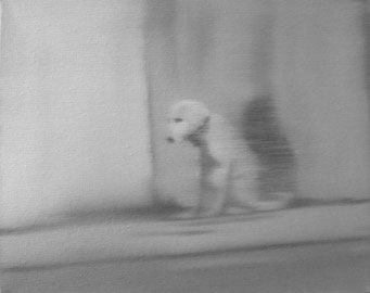 Giftgastest 01, 2003, Oil on Canvas, 24 x 30 cm