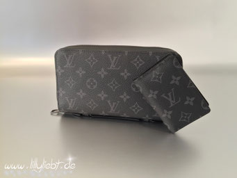 Louis Vuitton Monogram Eclipse Zippy XL & Taschenorganizer