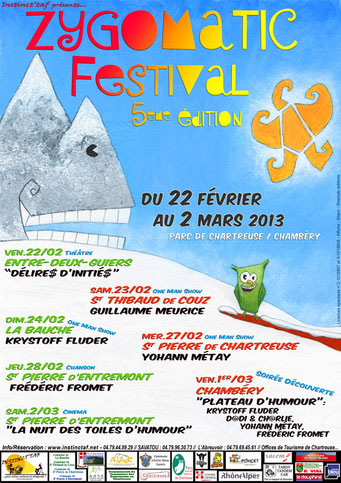 Zygomatic Festival affiche 2013