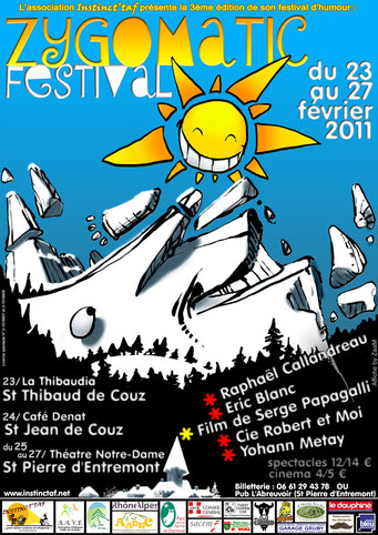 Zygomatic Festival affiche 2011