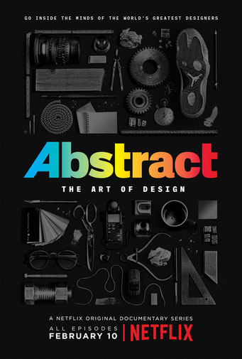 Abstract : l'art du design (x6) / Netflix
