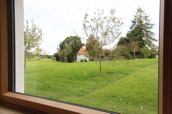 Blick vom Doppelzimmer Ostseite