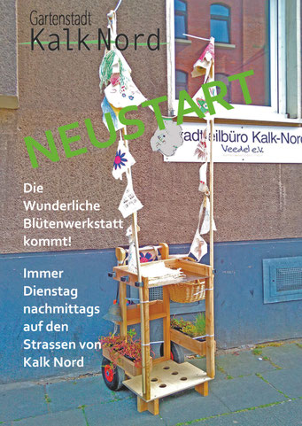 Einladungskarte Wunderliche BlütenWerkstatt_2020_Britta Frechen
