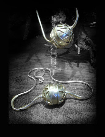 Kugel Kette One Element - Sterling Silber