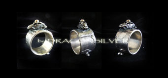 Ring Abwrackprämie Gold - Sterling Silber