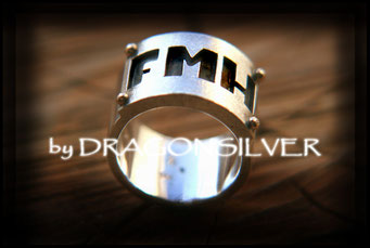 FMH  Ring - Gelbgold - Sterling Silber