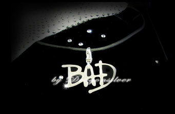 Michael Jackson Tribute Schmuck - Einzelstücke- Sterling Silber - Anhänger Bad