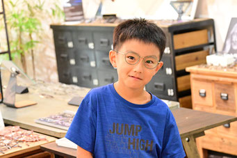 【可愛カッコイイキッズメガネ】フレーム：BCPC Kids BK-017JR