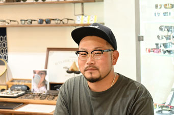 【4本目のGROOVER SPECTALES】フレーム：GROOVER SPECTALES THE WHYMPER　レンズ：HOYA 1.67薄型非球面レンズ HM Cort　