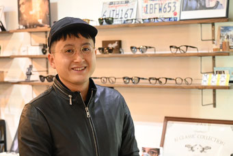 【仕事でも普段使いでも。追加でお作り頂いたLINDBERG】フレーム：LINDBERG Corona　レンズ：Ito Lens ACROLITE1.67 TRN Cort