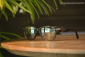 フレーム：Persol PO3231S  税抜34,500円 レンズ：TALEX TRUEVIEW シルバーミラーコート 税抜15,000円 仕上がり価格 税抜49,500円